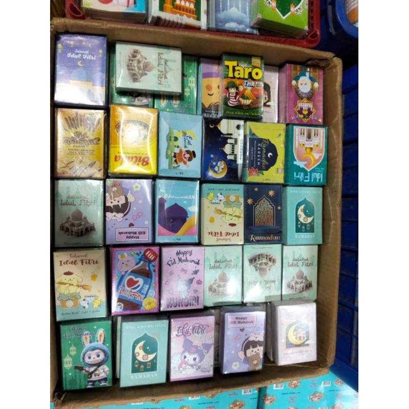 

amplop lebaran hari raya idul fitri ukuran 6,5x 9,5cm isi 50