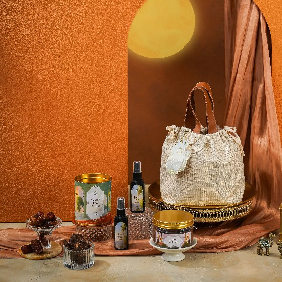 

EID HAMPERS / HAMPERS LEBARAN - NOOR SET - CANVAS BAG | GIFTMYBEST