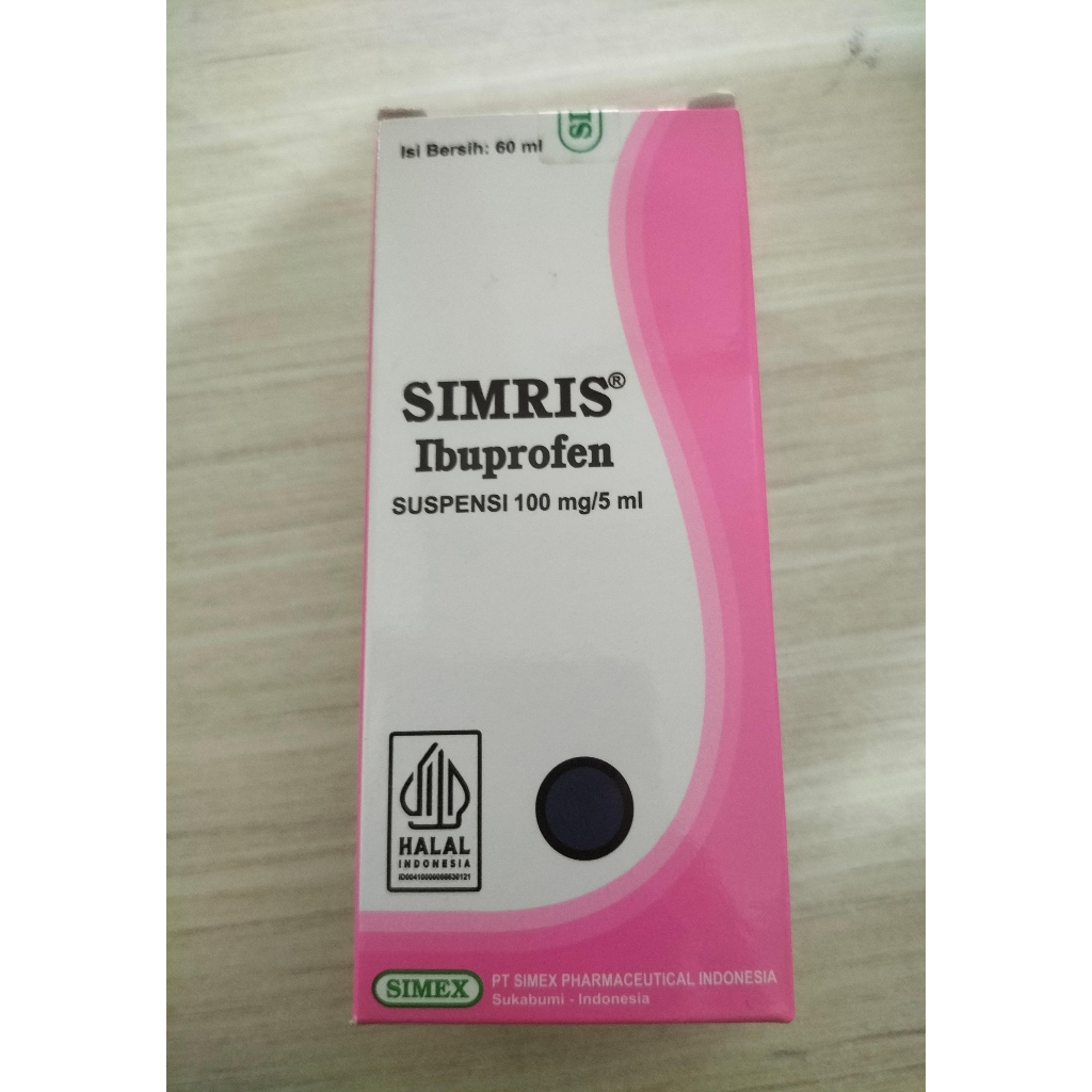 Simris Ibuprofen 60ml/ Obat Pereda Nyeri