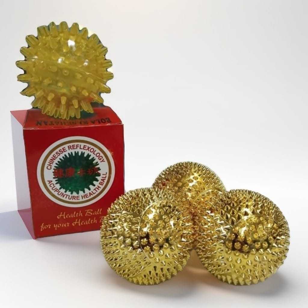 Bola Terapi Kesehatan - Karet dan Magnet Bola Tangan