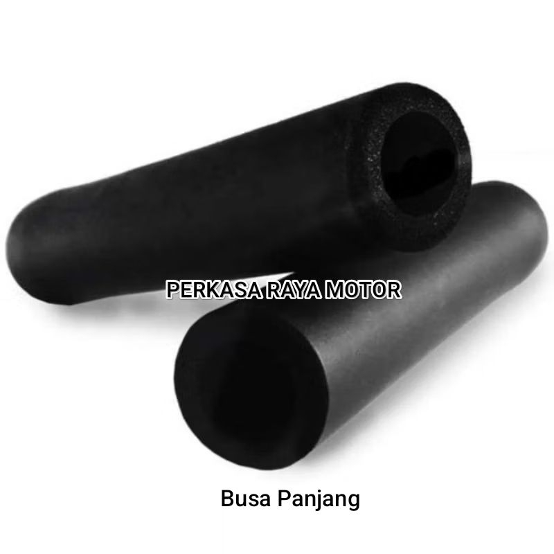 Busa Stang Polos Hitam Sepeda Motor Busa Stang Motor/ Busa Grip Motor/Busa Handle