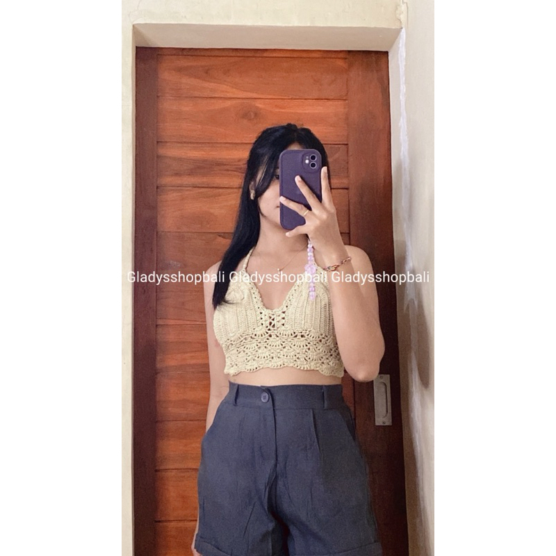 TANKTOP RAJUT POLOS / TOP RAJUT / TANKTOP RAJUT FASHION