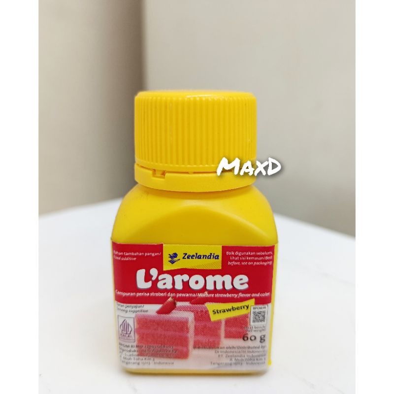 

Larome Pasta Perisa Strawberry 60 gr 1 Pcs