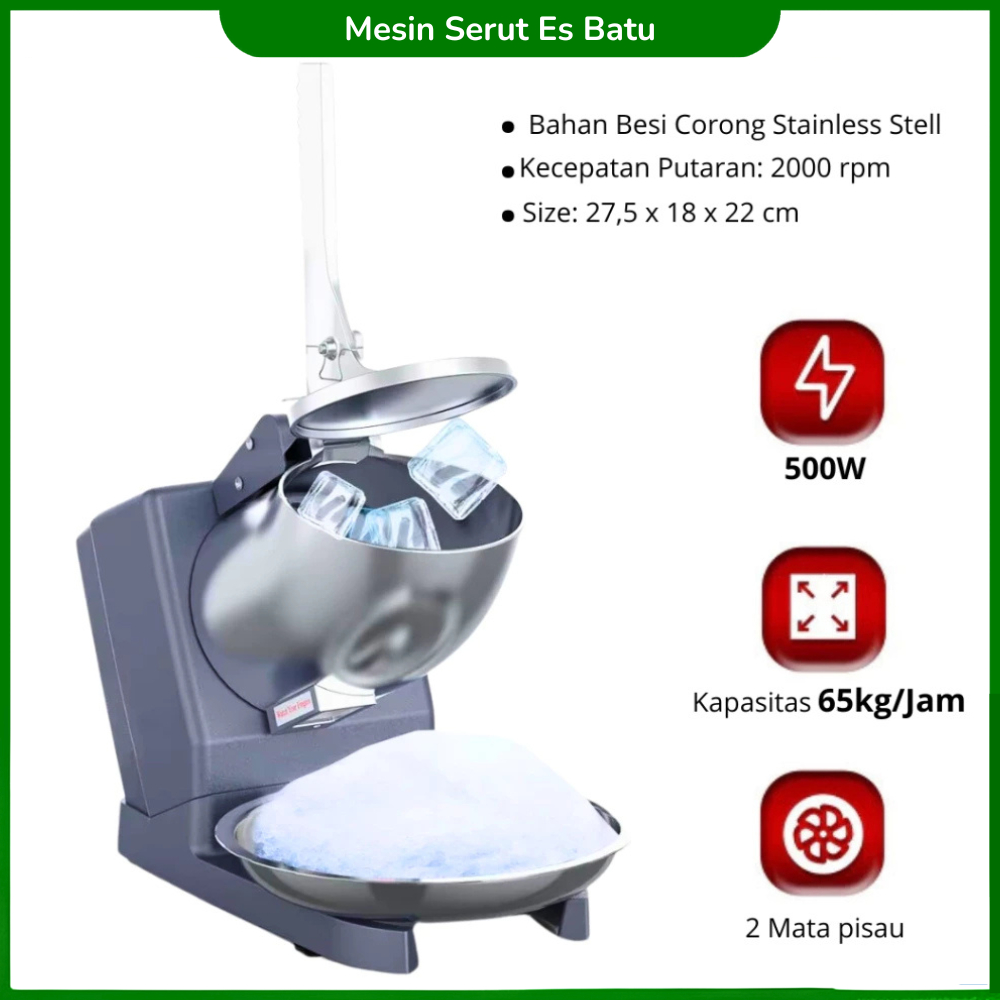 Mesin Serut Es Salju Ice Crusher