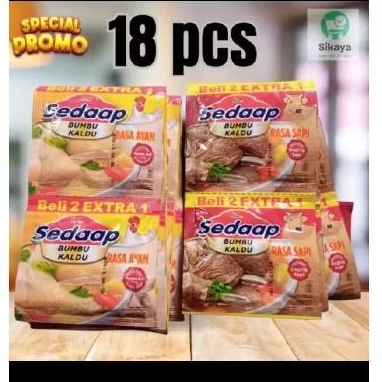 

PROMO MURAH Sedap bumbu kaldu isi 36 sachet