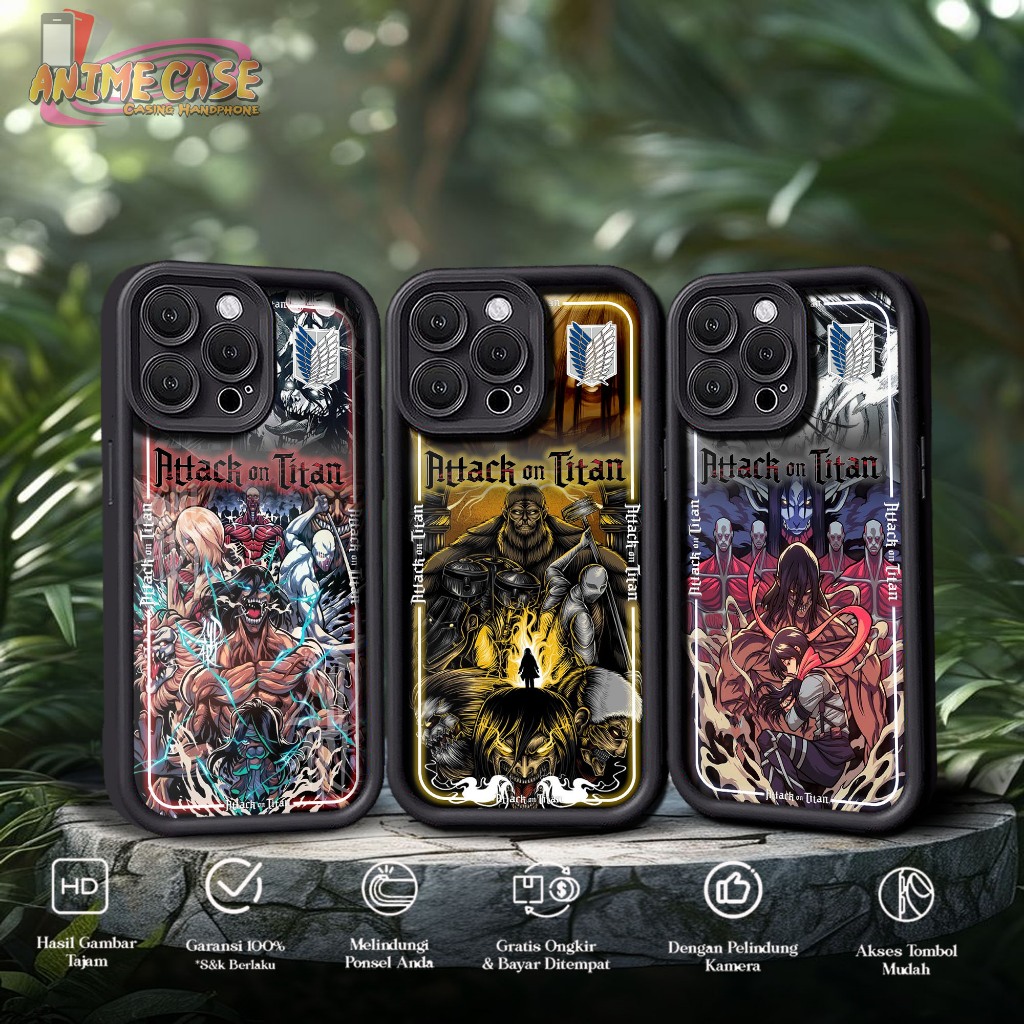 Case VIVO V15 PRO V17 GLOBAL V17 PRO V19 GLOBAL V20 V20SE V21 4G 5G Anime Case Motif AOT2 Case Hp Gl