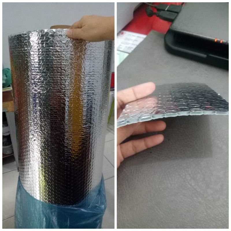 

(MEDAN) ALUMINIUM BUBBLE PEREDAM PANAS ROL
