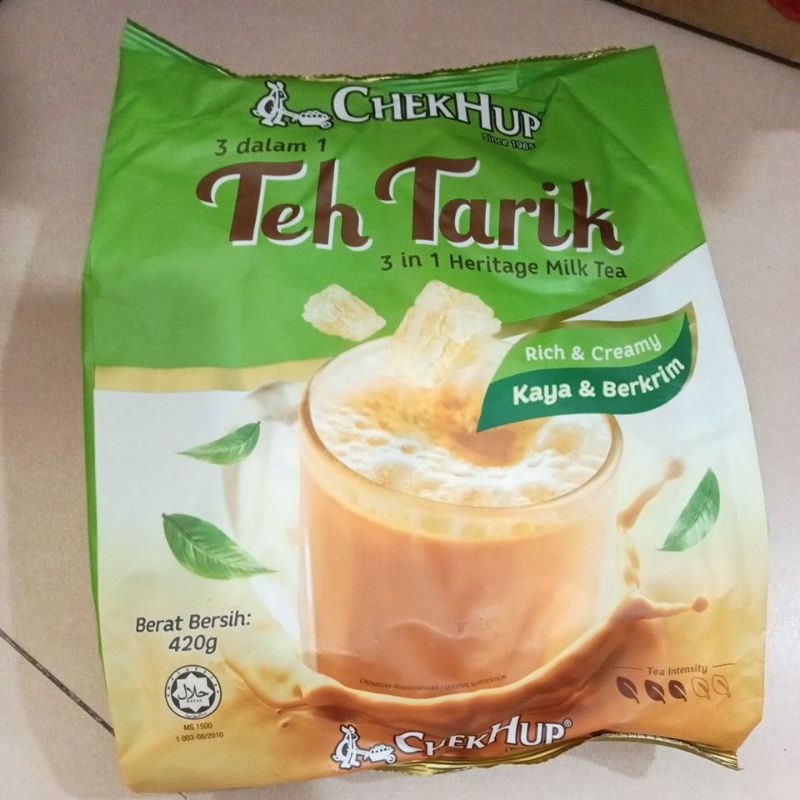 

chek hup teh tarik 12 sachet*35g