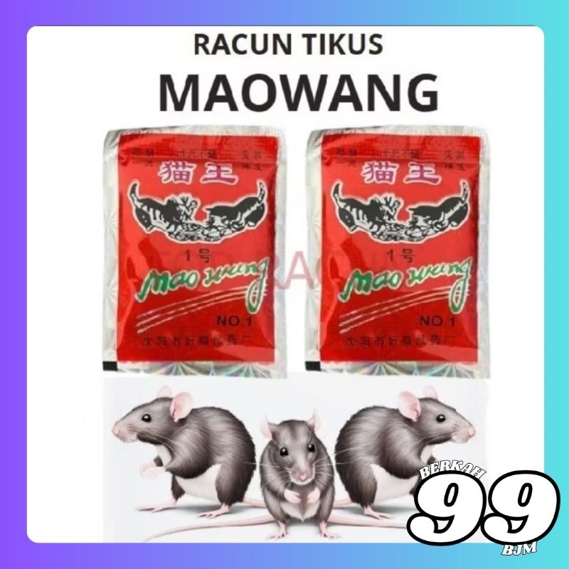 Racun Tikus Maowang / Racun Tikus Beras Merah