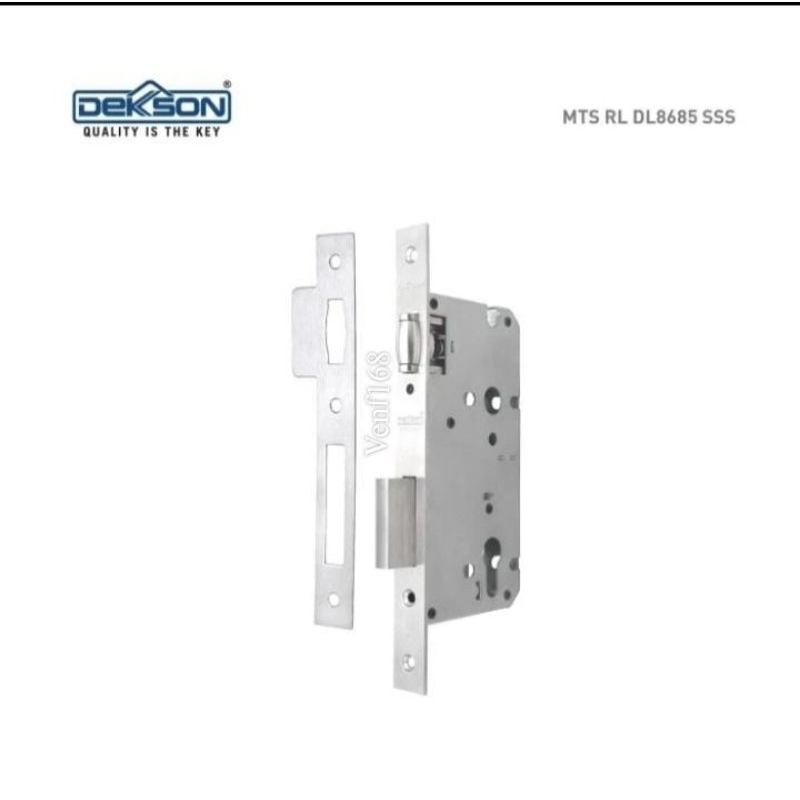 Lockcase Roller / Mortise Lock Dekkson MTS RL DL8685 *