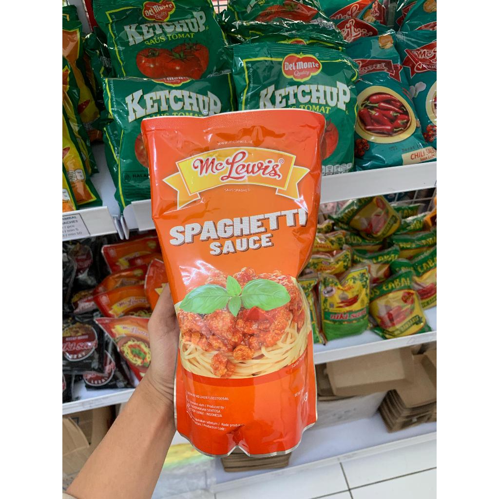 

MC LEWIS SPAGHETTI BOLOGNESE SAUCE 310gr-1KG/ SAUCE BOLOGNESE/ SAUCE SPAGHETTI 310GR-1KG