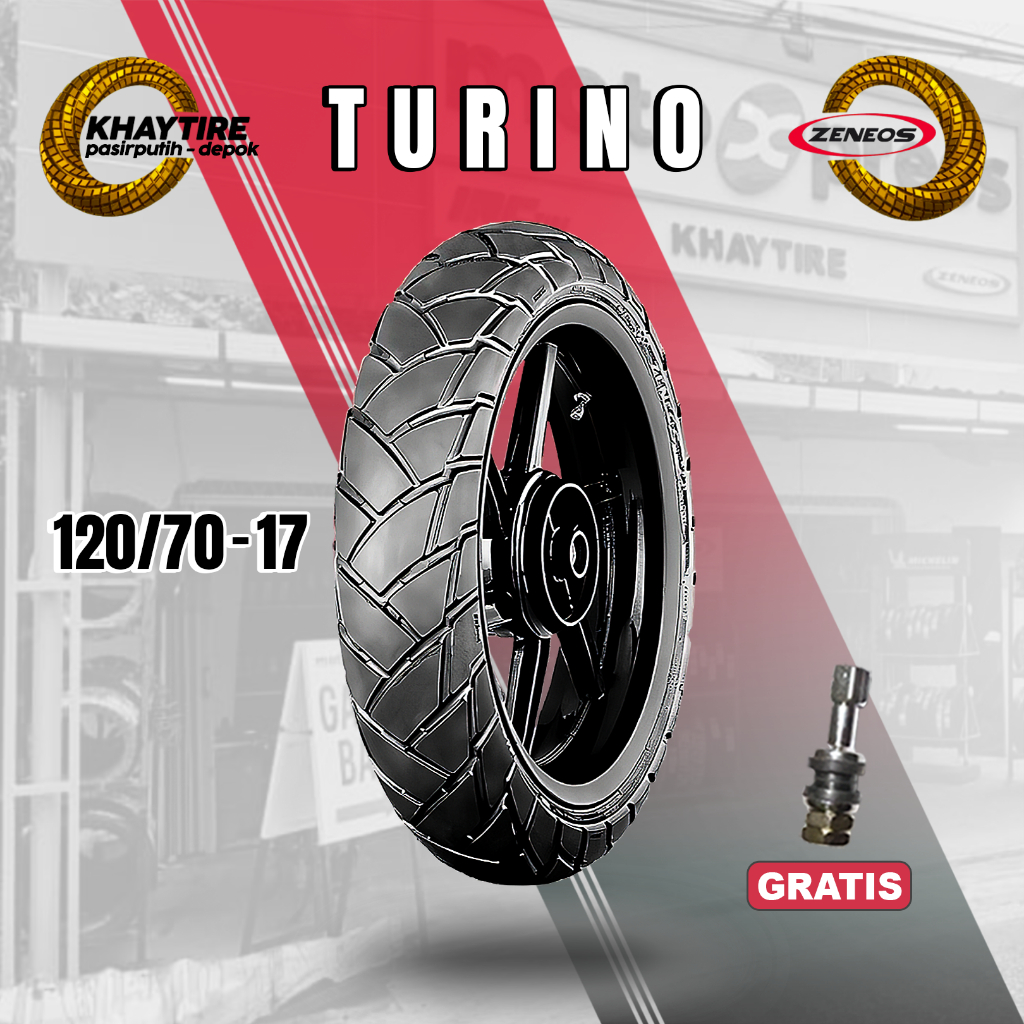 Ban Motor MOGE // ZENEOS ZN33 TURINO 120/70-17 Tubeless