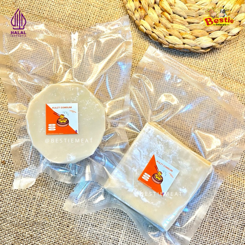 

Kulit Dimsum | Kulit Gyoza Bulat Kulit Pangsit Kotak Diameter 8 & 10