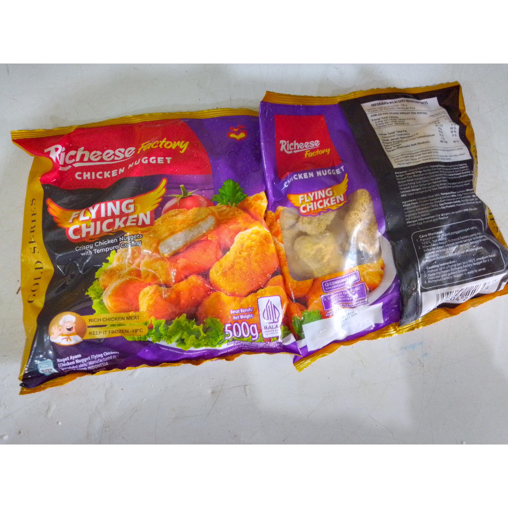

Richeese Chicken Nugget Flying 500 gram