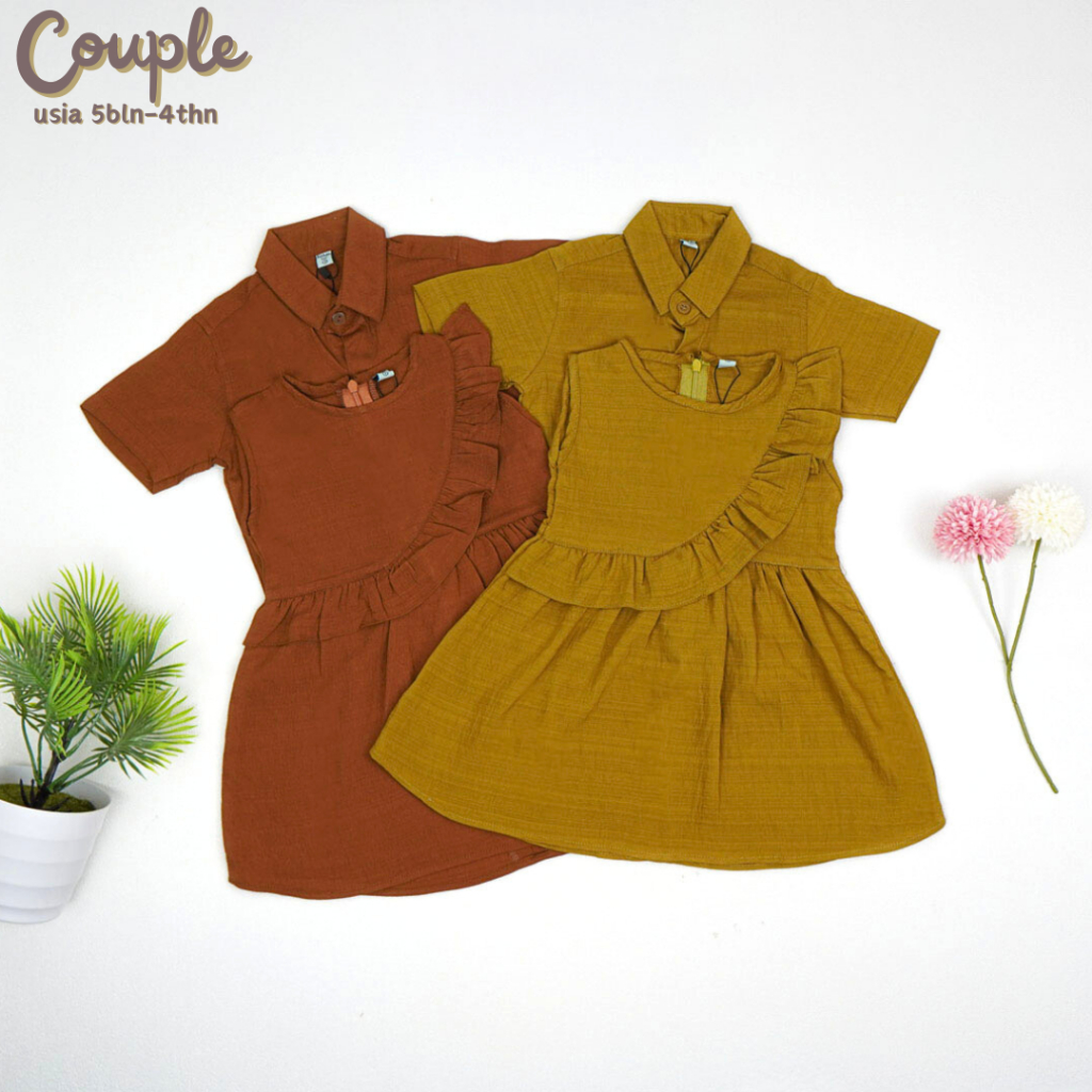 Kelvin Kids - Kemeja dan Dress Anak baju couple anak Couple