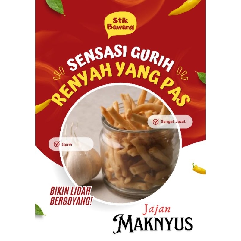 

stik bawang 250 gr Murah
