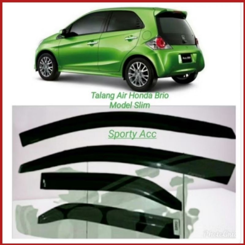 Talang Air Brio Lama 2011-2017 4 Pintu Model.Slim