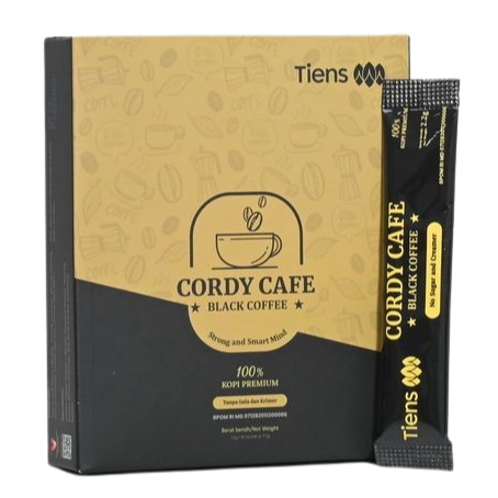 

TIENS CORDY CAFE BLACK COFFE ORIGINAL SEGEL 1 BOX