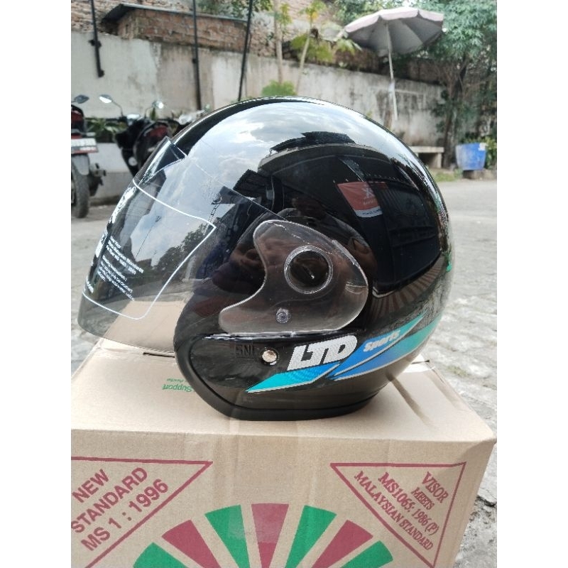 Helm LTD NO PET original Malaysia