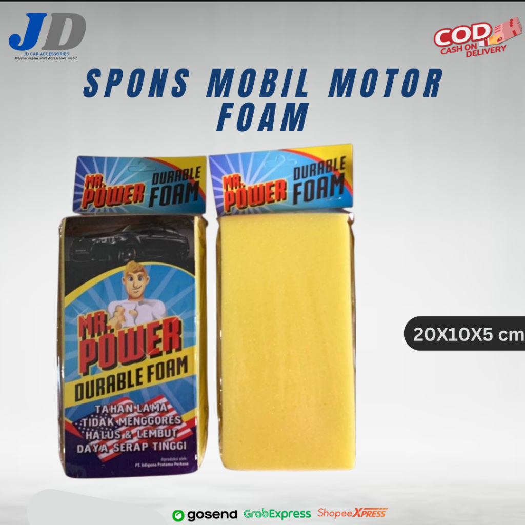 Spons Mobil Motor Busa cuci Mobil Motor/ Spons foam mobil/Spons cuci motor