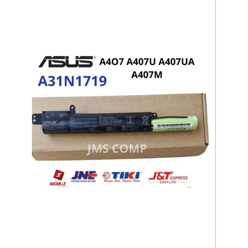 Baterai Laptop Original Asus a407 A407U A407M x407-A31N1719