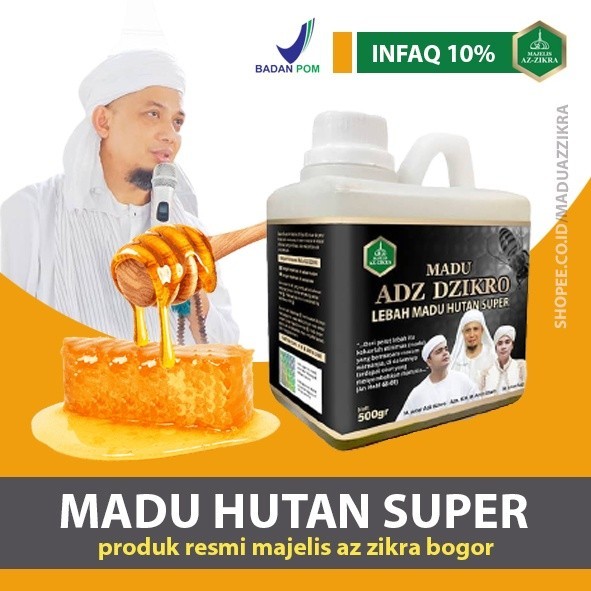 

ADZ DZIKRO - Madu Adz Dzikro Hutan Super 500gram