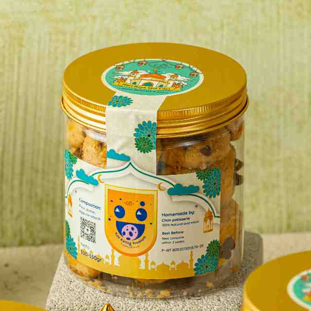 

Peanut Butter Cookies Chan Patisserie - Jar 600ml | Hampers Idul Fitri | Lebaran | Eid Mubarak