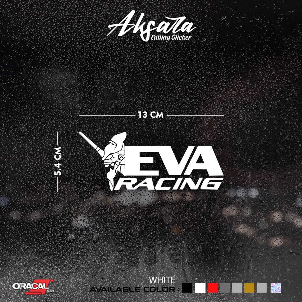 Stiker Cutting Logo Eva Racing | Cutting Sticker Eva Racing