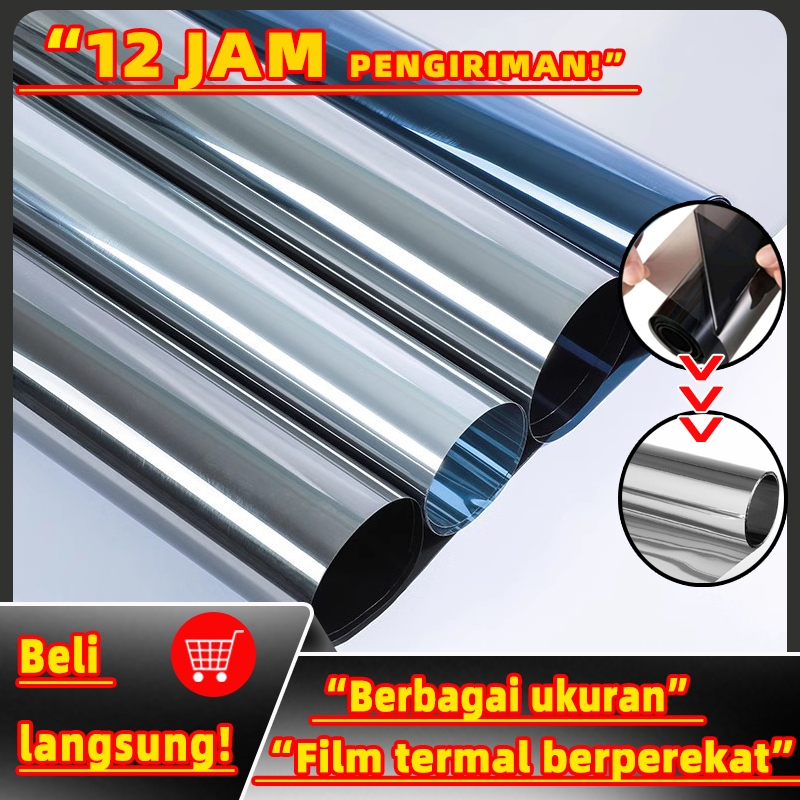 【Pengiriman cepat】walpaper kaca cermin kaca film satu arah kaca stiker cermin kaca film cermin kaca 