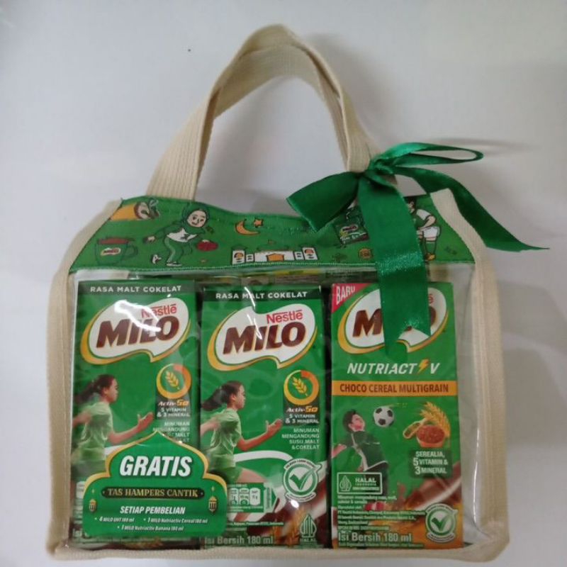 

MILO BERHADIAH TAS HAMPERS CANTIK
