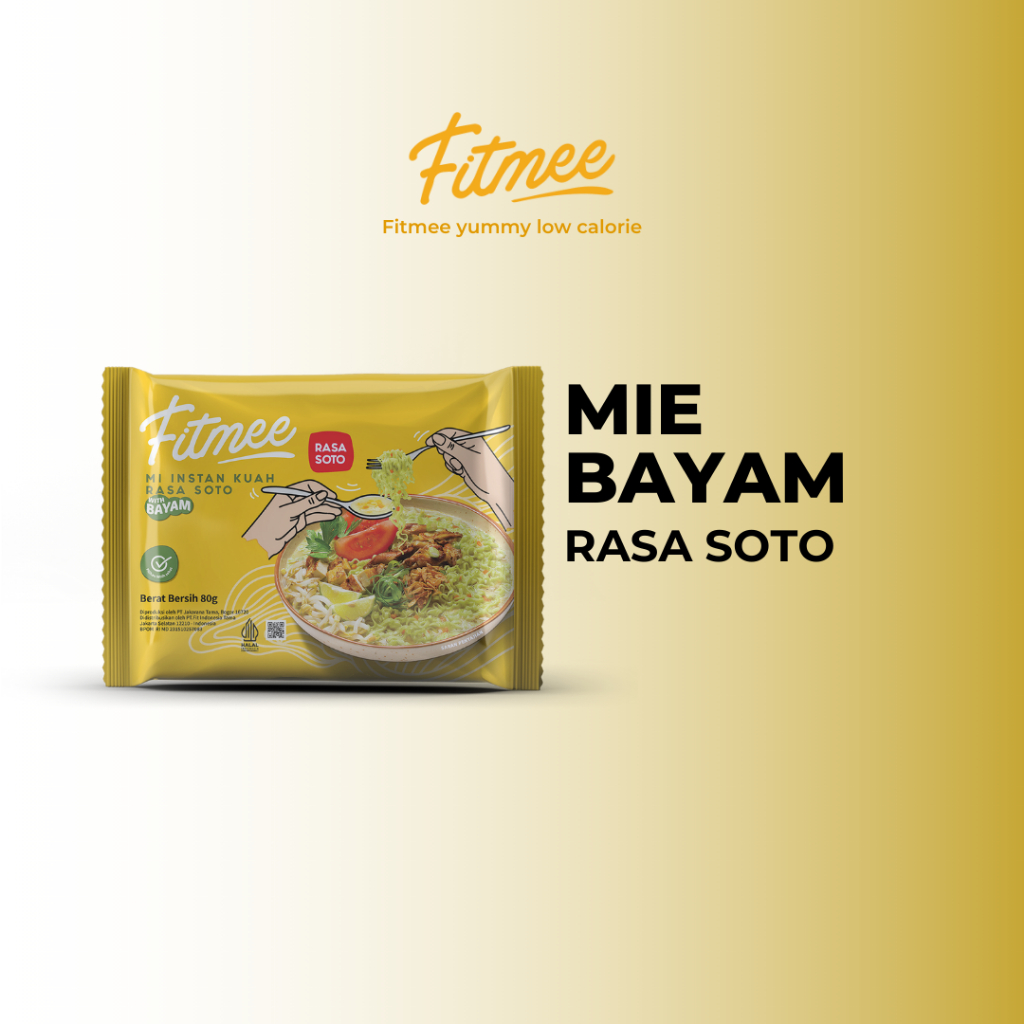 

Fitmee Mie Sehat Bayam Soto 80 Gr