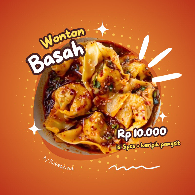 

[ILUVEAT.SUB] WONTON BASAH CHILI OIL