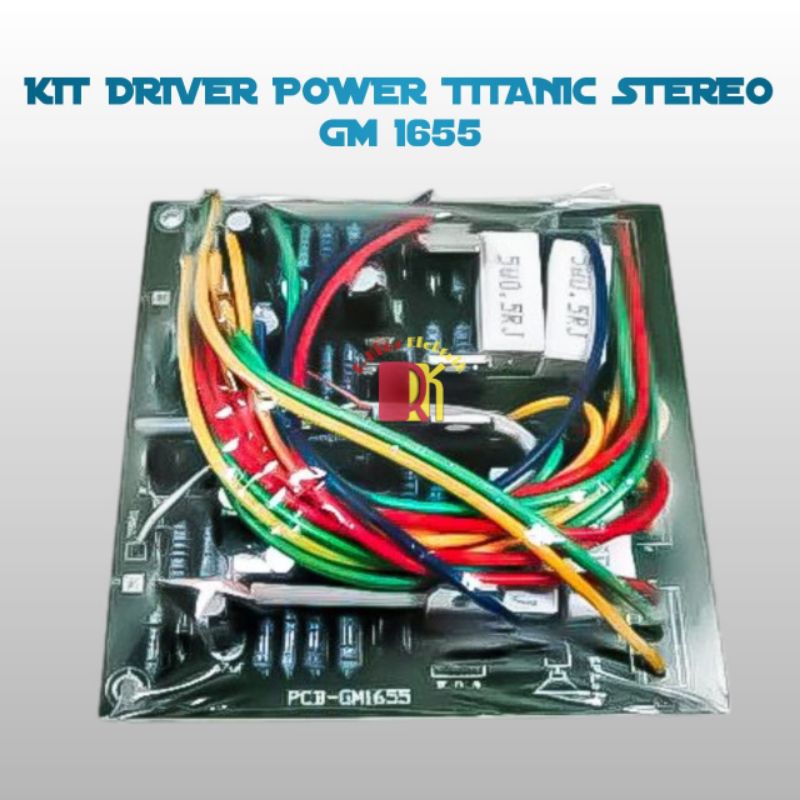 KIT DRIVER POWER STEREO TITANIC GM 1655