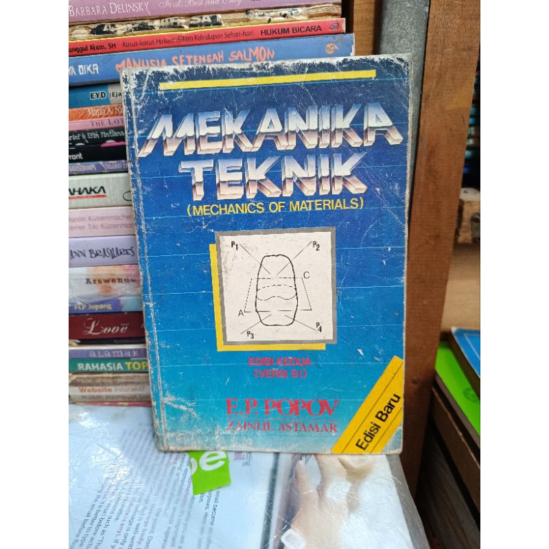 Mekanika Teknik. edisi 2. oleh E. P. Popov