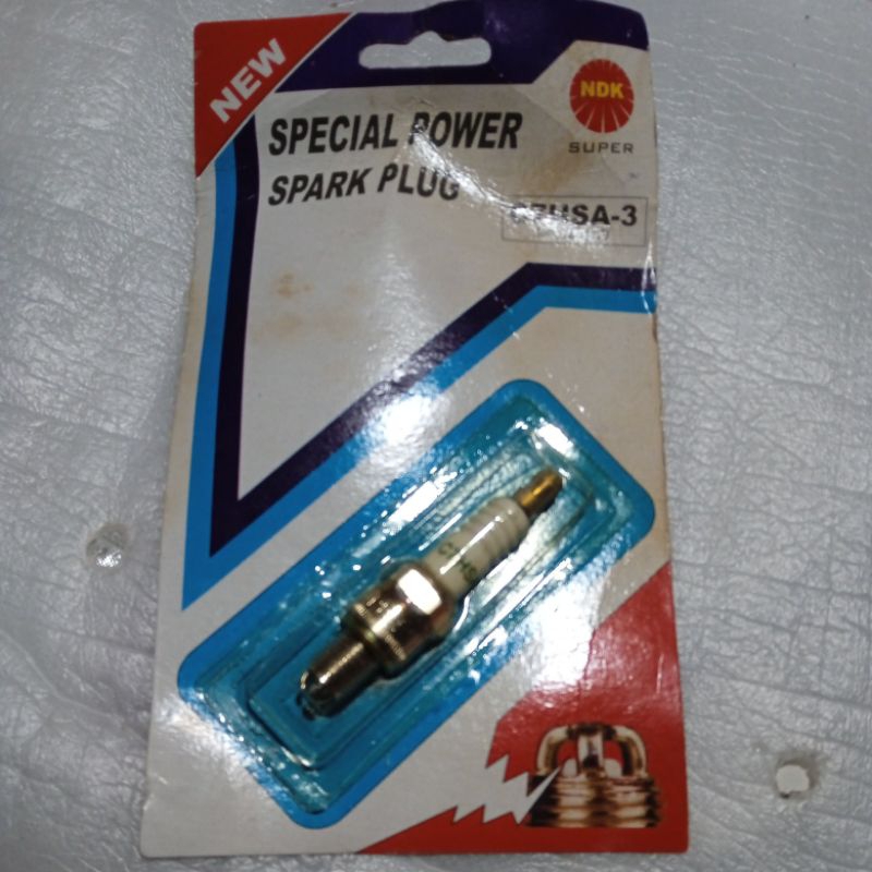 c7hsa 3 original ndk spark plug busi racing kaki 3 Jupiter z Burhan burung hantu smash Shogun 125 Ve