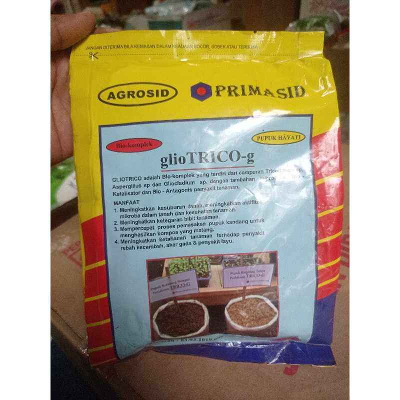

OBRAL!!! glioTRICO-g - ISI 500 gram - TRICODERMA SP
