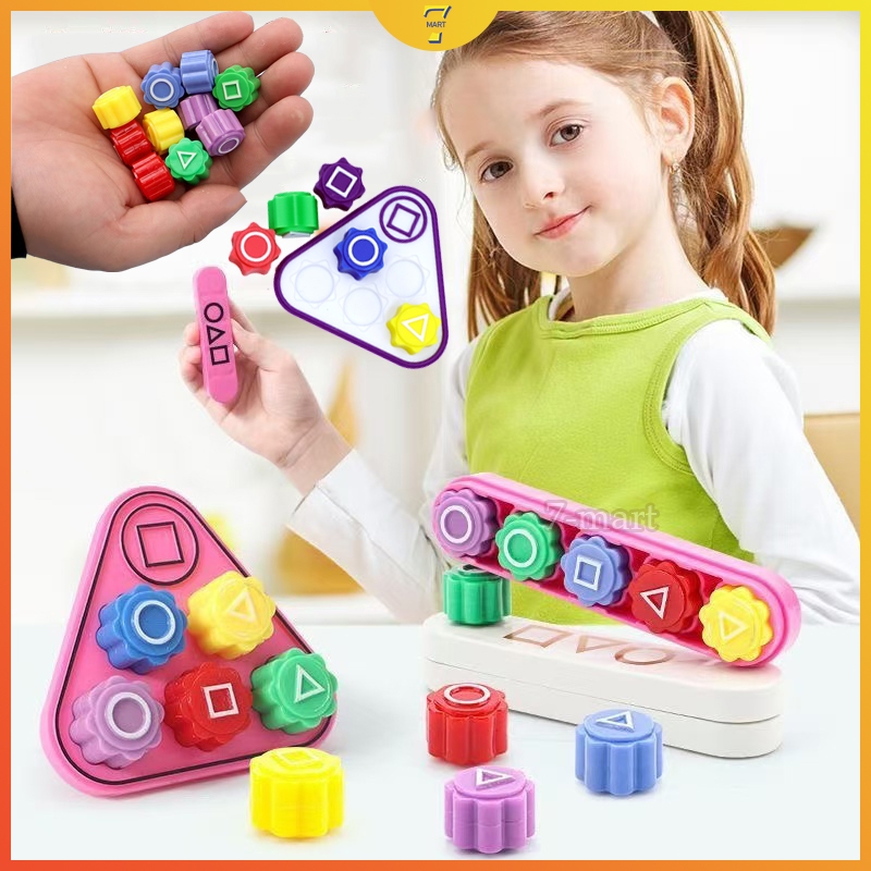Squid Game 2 GONGGI Board Game Anak Khas Korea Gonggi Mainan Set