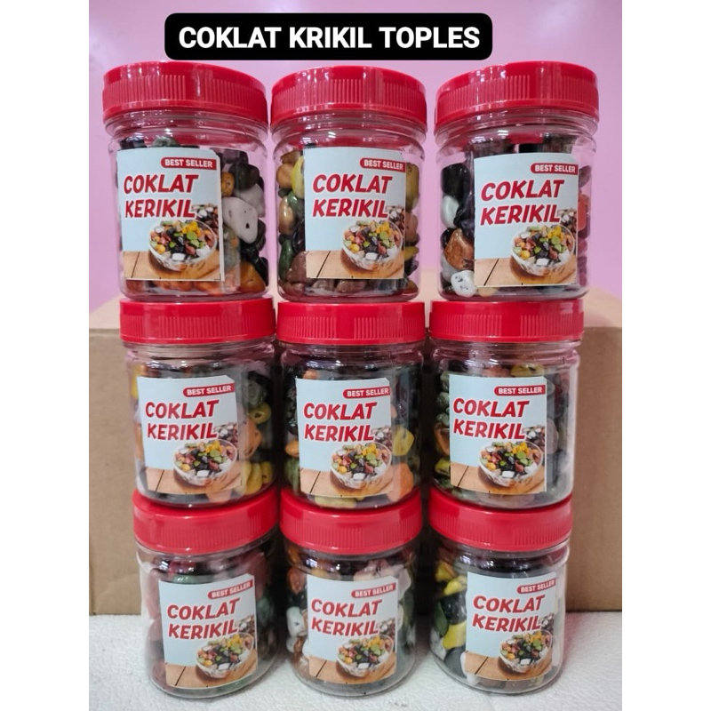 

coklat krikil 9 toples