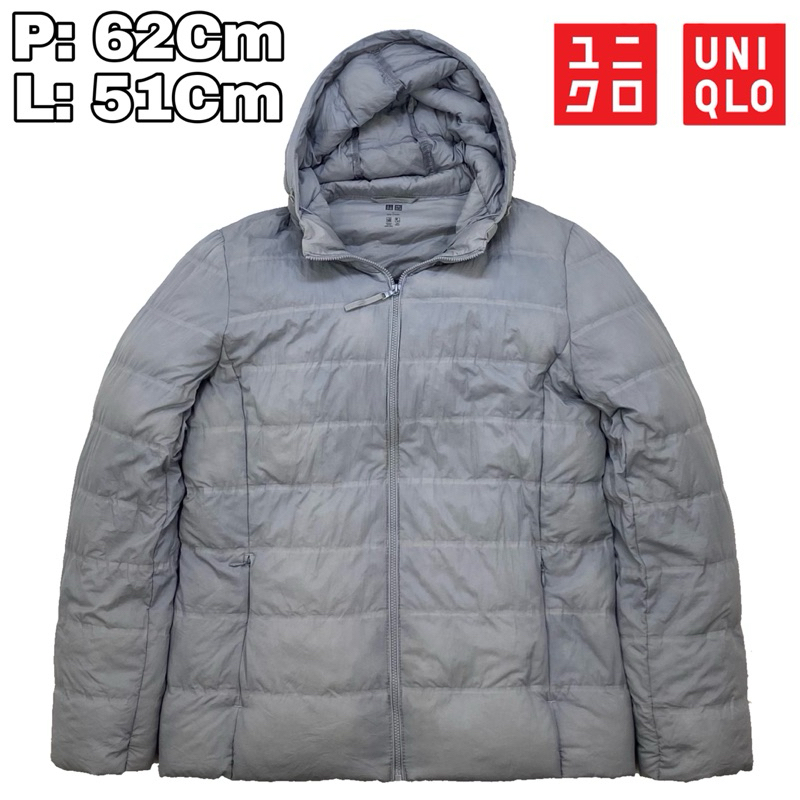 J285 Jaket Bulang Outdoor Uniqlo Seamless Ultralight  Bulu Angsa Winter Musim Dingin Hiking Pendaki 