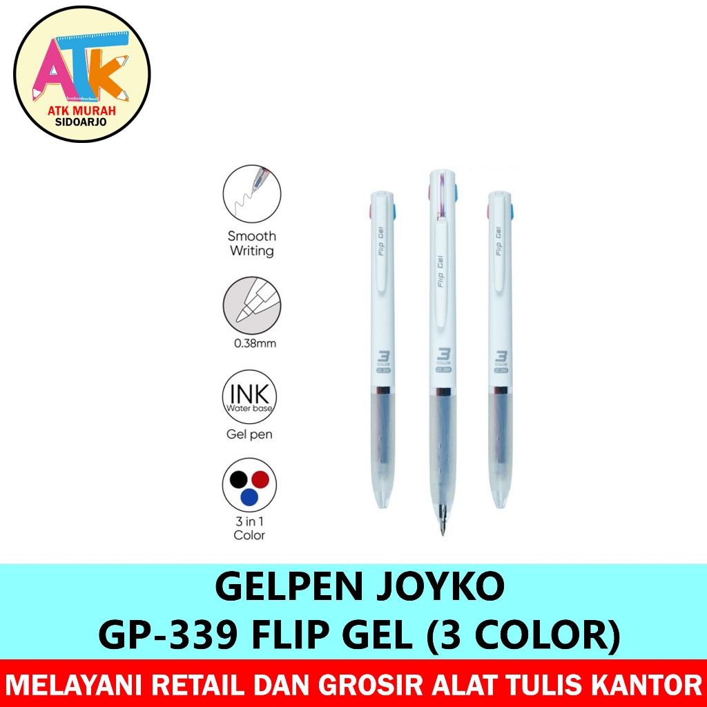 

GELPEN JOYKO GP-339 FLIP GEL (3 COLOR)
