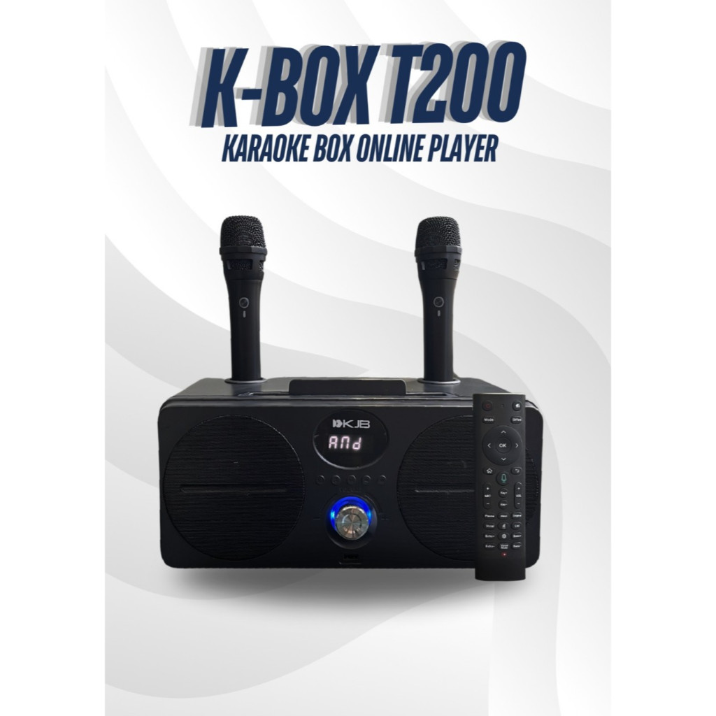 KJB Karaoke Box T200 T 200 Karaoke Player K-BOX Soundbox Karaoke