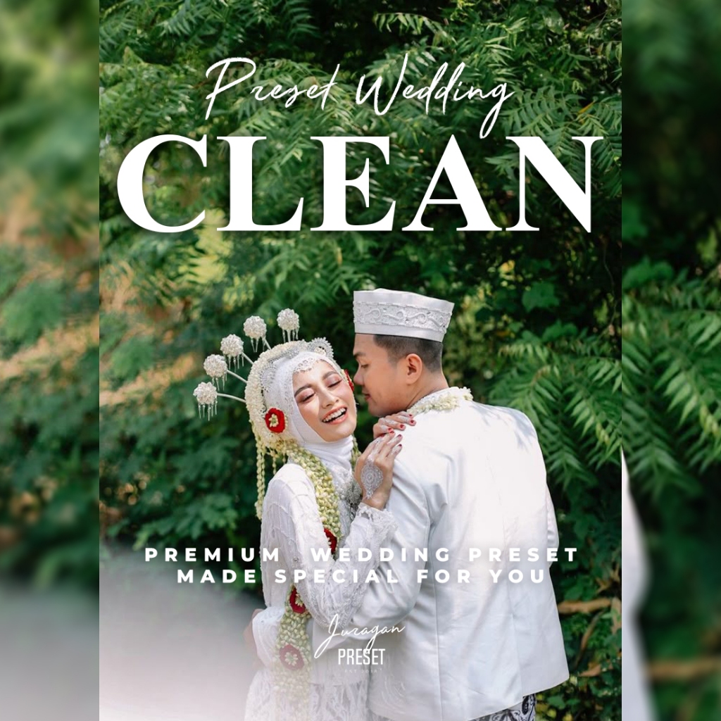 Preset Wedding CLEAN CUSTOM (Mobile & Desktop)