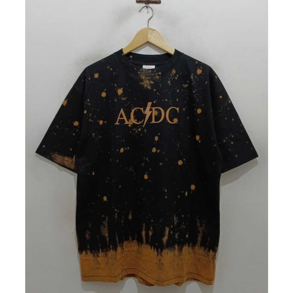 T-SHIRT BAND / ACDC / OVERSIZE / TIE DYE