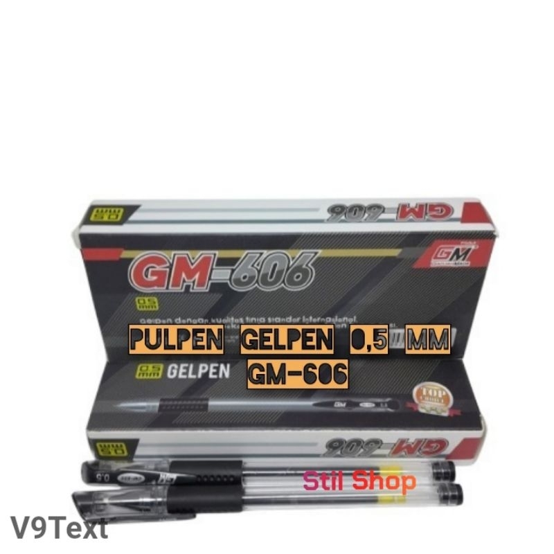

Pulpen Gel 0,5 mm GM-606