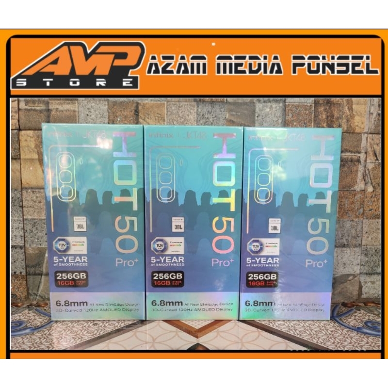 [AzamMediaPonsel] Infinix Hot 50 Pro+ Ram 8/256GB New Garansi Resmi