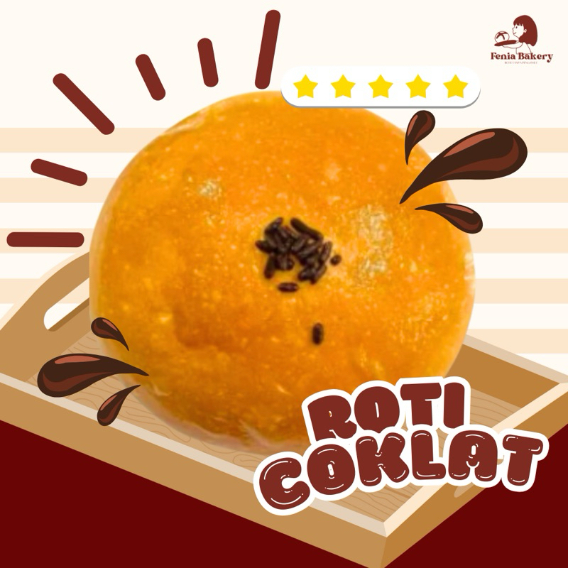 

ROTI COKLAT - SEHAT & TANPA PENGAWET (FENIA BAKERY)
