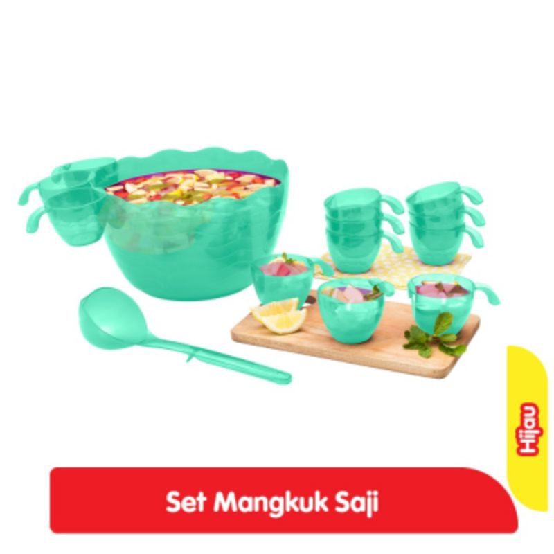 punch bowl set mangkuk saji