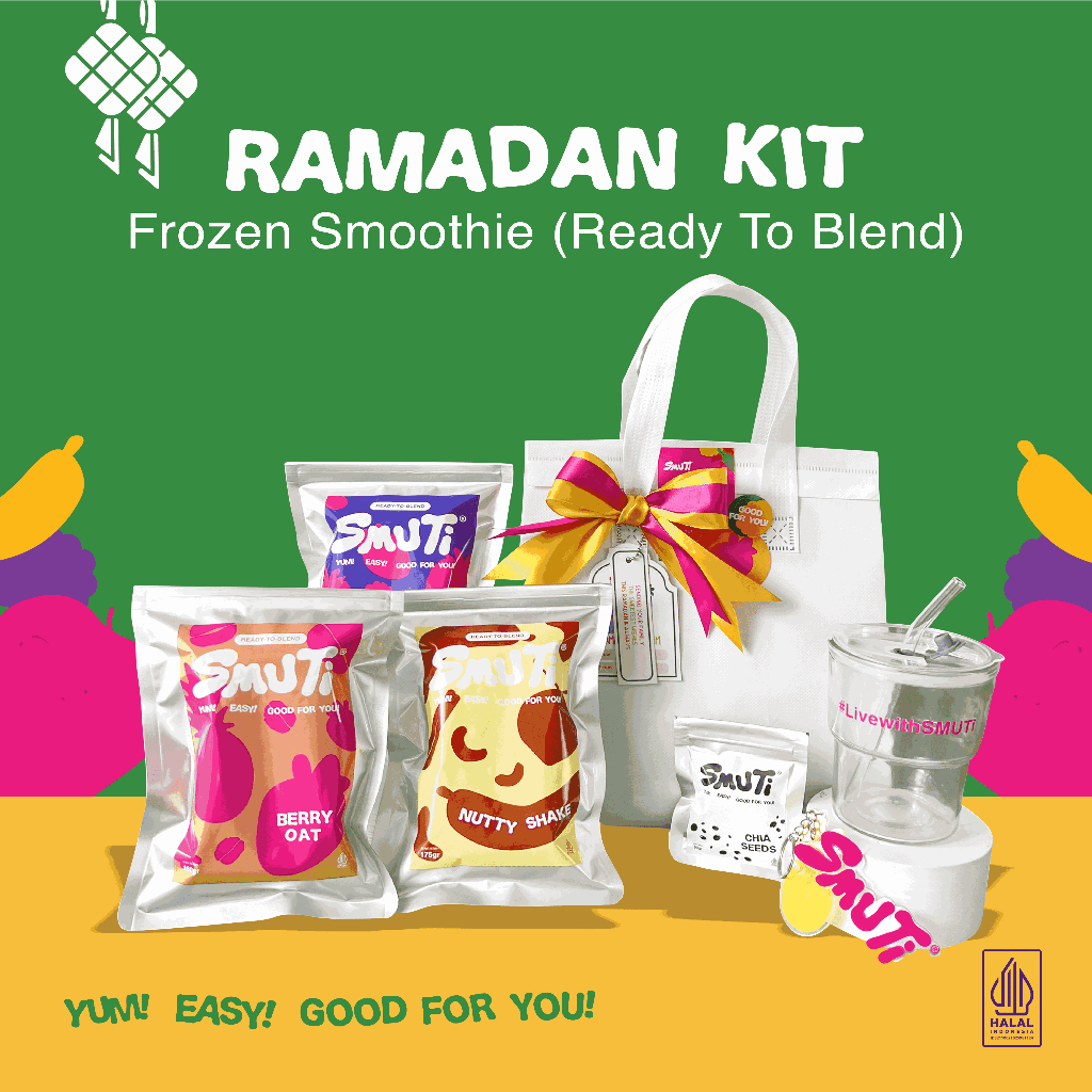 

Ramadan Kit - Frozen Smoothie (Ready To Blend) by SMUTi