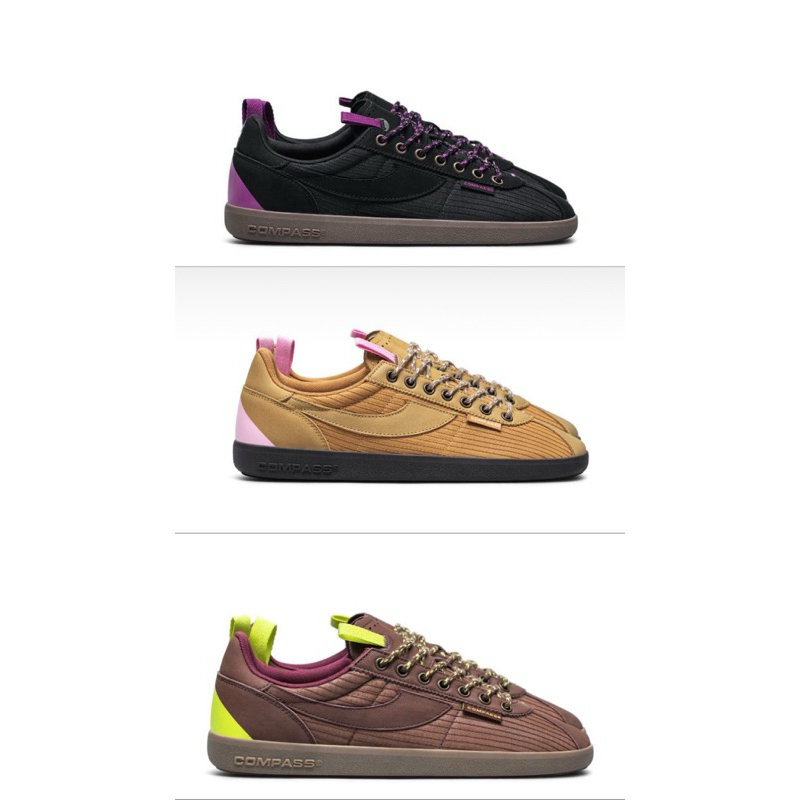 [ ORIGINAL 100% ] COMPASS TRIBUNE 4884 BLACK/BROWN/TAN LIMITIED EDITION