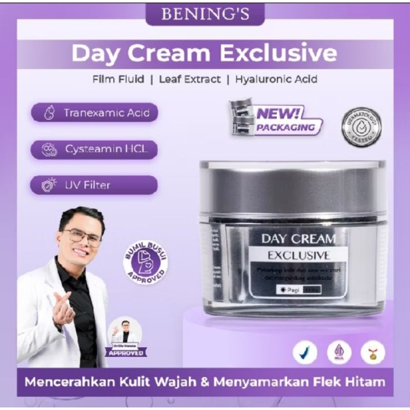 Bening's Skincare Official Store Exclusive Day Cream New Packaging Formula Baru Me....
